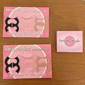Bra Strap perfect concealer clip and invisible style tape